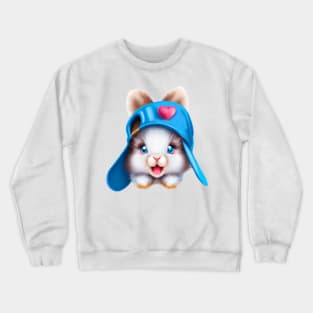 Cute Adorable Hip Hop Baby Bunny Crewneck Sweatshirt